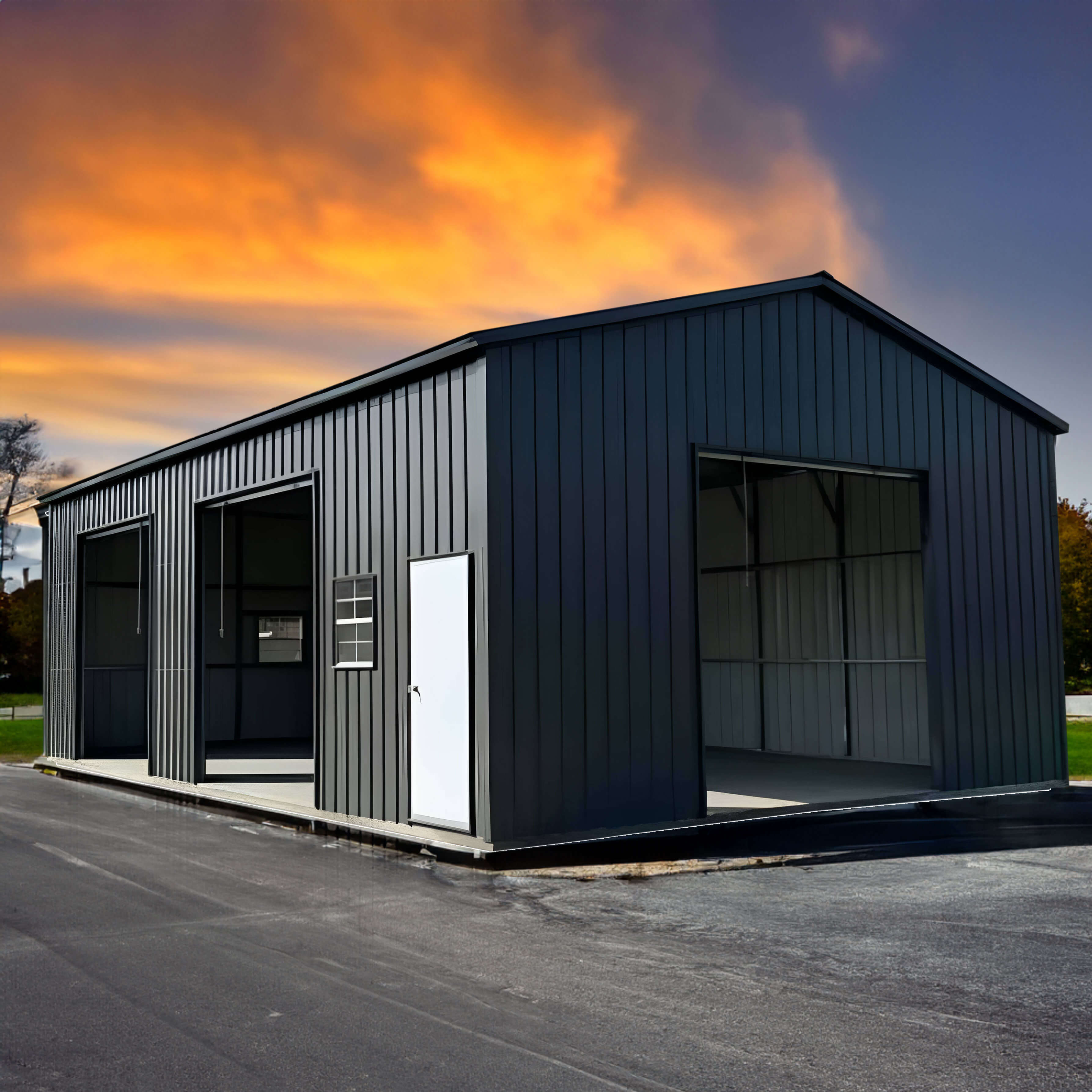 Clifton Virginia 20x25 | Big Metal Buildings